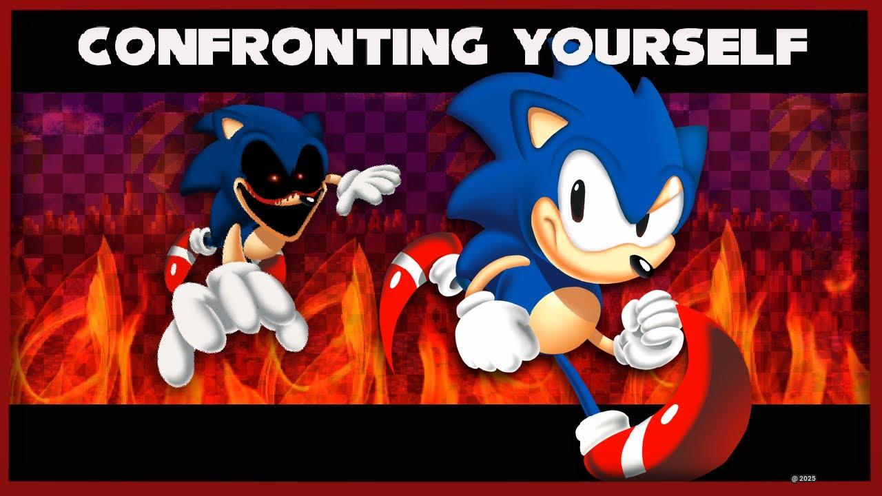 FNF Confronting Yourself - Race Against Your Dark Echo in this Sonic Showdown