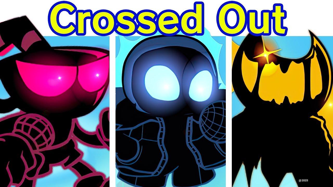 FNF Indie Cross Crossed Out - The Triple Fusion That's Breaking All Rhythm Game Records