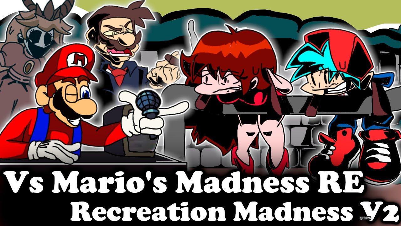 Fnf Vs Mario'S Madness V2