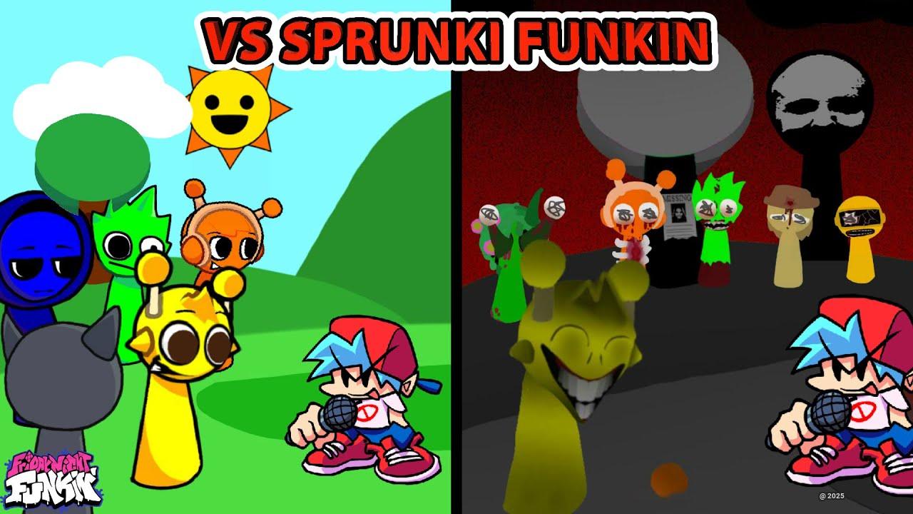 FNF vs Sprunki - The Innocent Rhythm Game That Turns Into Your Worst Nightmare